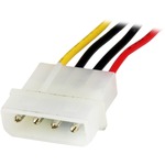 StarTech.com 12in Molex LP4 Power Extension Cable - M/F - For Hard Drive