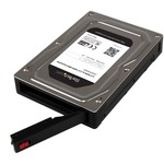 StarTech.com 2.5inch to 3.5inch SATA Aluminum Hard Drive Adapter Enclosure with SSD/HDD Height up to 12.5mm - 1 x Total Bay