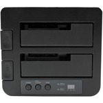 StarTech.com eSATA / USB 3.0 Hard Drive Duplicator Dock - 2 x Total Bay - 2 x 2.5inch/3.5inch Bay - UASP