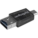 StarTech.com Flash Reader - USB 2.0, Micro USB - External - 1 Pack - microSD, miniSD