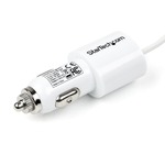 StarTech.com Dual Port Car Charger with Apple 8-pin Lightning Connector and USB 2.0 Port