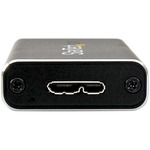 StarTech.com USB 3.0 to M.2 SATA External SSD Enclosure with UASP - 1 x Total Bay - UASP Support - Serial ATA/600 - USB 3.0 - Aluminium
