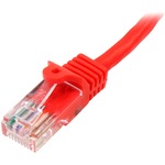 StarTech.com 1 m Red Cat5e Snagless RJ45 UTP Patch Cable