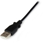 StarTech.com 2m USB to Type N Barrel Cable - USB to 5.5mm 5V DC Power Cable - Black