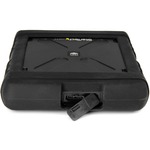 StarTech.com Rugged Hard Drive Enclosure - USB 3.0 to 2.5in SATA 6Gbps HDD or SSD - UASP