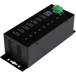 StarTech.com 7 Port Industrial USB 3.0 Hub - ESD and Surge Protection - 7 Total USB Ports - 7 USB 3.0 Ports