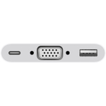 Apple USB/VGA AV/Data Transfer Cable for MacBook, iPad, iPod, iPhone, Camera, Projector, TV, Flash Drive