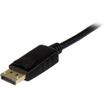 StarTech.com DisplayPort to HDMI converter cable - 6 ft 2m - 4K - 1 x DisplayPort Male Digital Audio/Video