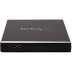 StarTech.com USB 3.1 10 Gbps Enclosure for 2.5inch SATA Drives - Aluminum - 1 x Total Bay - 1 x 2.5inch Bay