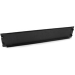 StarTech.com 2U Blank Panel with tool-less installation - Server Rack Filler Panel - Aluminium - Black