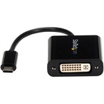 StarTech.com USB-C to DVI Adapter - USB Type-C DVI Converter for  USB Type C devices with DP over USB C