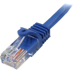 StarTech.com 5m Blue Cat5e Snagless RJ45 UTP Patch Cable - 5 m Patch Cord - Ethernet Patch Cable - RJ45 Male to Male Cat 5e Cable - First End: 1 x RJ-45 Male Network