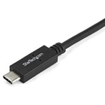 StarTech.com 1m / 3 ft USB-C to DVI Cable - USB 3.1 Type C to DVI - 1920 x 1200 - Black - 3.3 ft. / 1 m USB C to DVI cable and adapter in one - 1920 x 1200 DVI cable