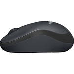 Logitech M220 Mouse - Wireless - USB - Optical - 3 Buttons - Black