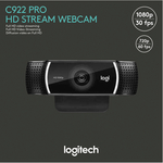 Logitech HD Pro Webcam C922  Web camera colour 720p, 1080p H.264