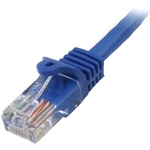 StarTech.com 10m Blue Cat5e Patch Cable with Snagless RJ45 Connectors - Long Ethernet Cable - 10 m Cat 5e UTP Cable - First End: 1 x RJ-45 Male Network - Second End: