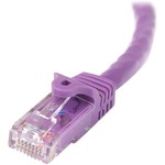 StarTech.com 10m Purple Cat5e Patch Cable with Snagless RJ45 Connectors - Long Ethernet Cable - 10 m Cat 5e UTP Cable - First End: 1 x RJ-45 Male Network - Second En