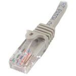 StarTech.com 7m Gray Cat5e Patch Cable with Snagless RJ45 Connectors - Long Ethernet Cable - 7 m Cat 5e UTP Cable - First End: 1 x RJ-45 Male Network - Second End: 1