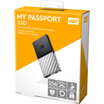 WD My Passport WDBK3E2560PSL-WESN 256 GB Solid State Drive - External - Portable - USB 3.1