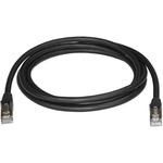 StarTech.com CAT6a Ethernet Cable - 1,8m - Black Network Cable - Snagless RJ45 Cable - Ethernet Cord - 1,8m / 6 ft - First End: 1 x RJ-45 Male Network - Second End: