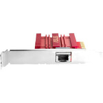 Asus XG-C100C 10 Gigabit Ethernet Card for Computer - PCI Express - 1 Ports - 1 - Twisted Pair