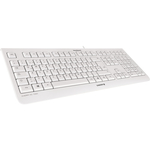 CHERRY KC 1000 Keyboard - Cable Connectivity - Pale Gray