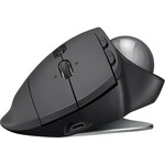Logitech MX Ergo Mouse - Optical - Wireless - 8 Buttons - Grey