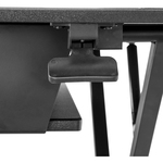StarTech.com Sit Stand Desk Converter - Large 35in Work Surface - Adjustable Stand up Desk - For Two Monitors up to 24inch or One 30inch - Work in comfort and enhance prod