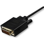 StarTech.com 3m / 10 ft USB-C to DVI Cable - USB 3.1 Type C to DVI - 1920 x 1200 - Black - 9.8 ft. / 3 m USB C to DVI cable and adapter in one- 1920 x 1200 DVI cable