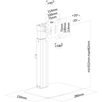 Neomounts by Newstar Neomounts Pro Desk Mount for Flat Panel Display