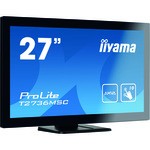 iiyama ProLite T2736MSC-B1 68.6 cm 27inch LCD Touchscreen Monitor - 16:9 - 4 ms - 685.80 mm Class - Projected CapacitiveMulti-touch Screen - 1920 x 1080 - Full HD - 1