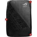 Asus ROG Ranger BP1500 Carrying Case Backpack for 39.6 cm 15.6inch Notebook - Black, Grey