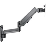 TV Andamp; Monitor Mount, Wall, Spring Arm, 1 screen, Screen Sizes: 17-32inch Black