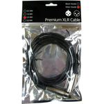 Cables Direct 3 m XLR Audio Cable for Audio Device, Microphone