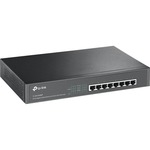 TP-Link TL-SG1008MP 8 Ports Ethernet Switch - 2 Layer Supported - Twisted Pair - Rack-mountable, Desktop