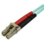 StarTech.com 7m OM3 LC to LC Multimode Duplex Fiber Optic Patch Cable - Aqua - 50/125 - LSZH Fiber Optic Cable - 10Gb A50FBLCLC7 - OM3 LC to LC multimode duplex fi