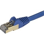 StarTech.com 7.5 m CAT6a Cable - Blue - RJ45 Snagless Connectors - CAT6a STP Cord - Copper Wire - Ethernet Cable 6ASPAT750CMBL - 7.5 m CAT6a cable meets Category 6