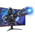 AOC C32G2ZE 31.5inch Full HD Curved Screen 240Hz WLED Gaming LCD Monitor - 16:9 - Black