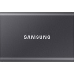 Samsung T7 MU-PC500T/WW 500 GB Portable Solid State Drive - External - PCI Express NVMe - Titan Gray - Gaming Console, Desktop PC, Smartphone, Smart TV, Tablet Devic