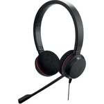 Jabra EVOLVE 20 Wired Over-the-head Stereo Headset - Black - UC Stereo - USB-C