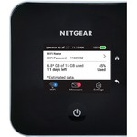 Netgear Nighthawk M5 MR5200 Wi-Fi 6 IEEE 802.11ax Ethernet, Cellular Modem/Wireless Router - 5G - LTE Advanced - 2.40 GHz ISM Band - 5 GHz UNII Band - 75 MB/s Wirele