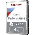 Toshiba X300 4 TB Hard Drive - 3.5inch Internal - SATA SATA/600 - Desktop PC, All-in-One PC, Workstation Device Supported - 7200rpm - Bulk