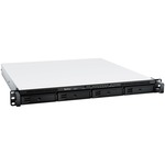 Synology RackStation RS822plus 4 x Total Bays SAN/NAS Storage System - AMD Ryzen V1500B Quad-core 4 Core 2.20 GHz - 2 GB RAM - DDR4 SDRAM - 1U Rack-mountable - 0 x HD