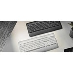 Logitech Signature K650 Keyboard - Wireless Connectivity - English UK - QWERTY Layout - Graphite Grey