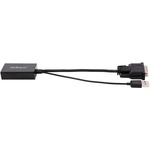 StarTech.com DVI to DisplayPort Adapter with USB Power - DVI-D to DP Video Adapter - DVI to DisplayPort Converter - 1920 x 1200