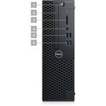 Dell OptiPlex 3000 3060 Desktop Computer - Core i5 i5-8500 - 8 GB RAM - 128 GB SSD - Small Form Factor - Black