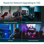 TP-Link TL-SX1008 8-Port Unmanaged Rackmount 10-Gigabit Switch