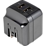 StarTech.com Dual Port USB Wall Charger - High Power 17 Watt / 3.4 Amp - Travel Charger International