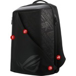 Asus ROG Ranger BP2500 Carrying Case Backpack for 39.6 cm 15.6inch Notebook - Black