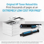 HP 55X Toner Cartridge - Black - Laser - 12500 Page - 2 / Pack